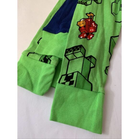 Minecraft 2 Pairs of Pajama Set 4-Piece Boys Size 4 Snug-Fit Cotton Kids NWT - Picture 6 of 8